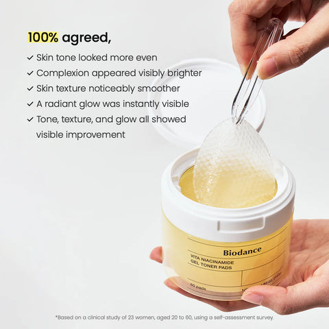 Vita Niacinamide Gel Toner Pads